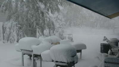 Snow - Back Porch1