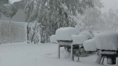 Snow - Back Porch 2