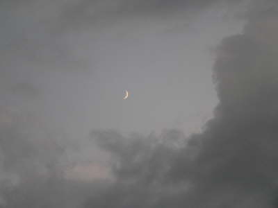 Moon and Clouds