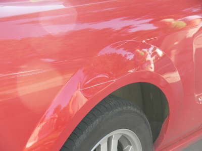 Mustang Scratch Fender